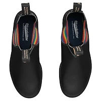 #2105 Original Boot Black with Rainbow Elastic