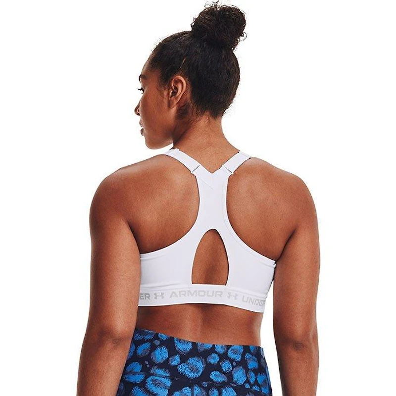 Women's Armour® High Crossback Zip Sports Bra