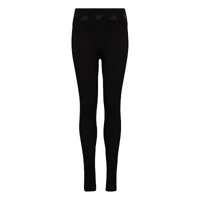 Junior Girls' [8-16] AEROKNIT Training Seamless Tight