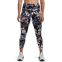Women's HeatGear® Armour No-Slip Waistband Printed Ankle Legging