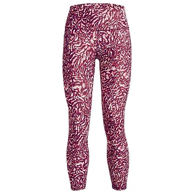 Women's HeatGear® Armour No-Slip Waistband Printed Ankle Legging