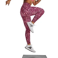 Women's HeatGear® Armour No-Slip Waistband Printed Ankle Legging