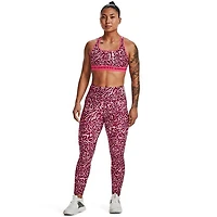 Women's HeatGear® Armour No-Slip Waistband Printed Ankle Legging