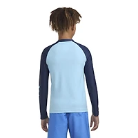 Junior Boys' [8-16] Logo Long Sleeve Rashguard