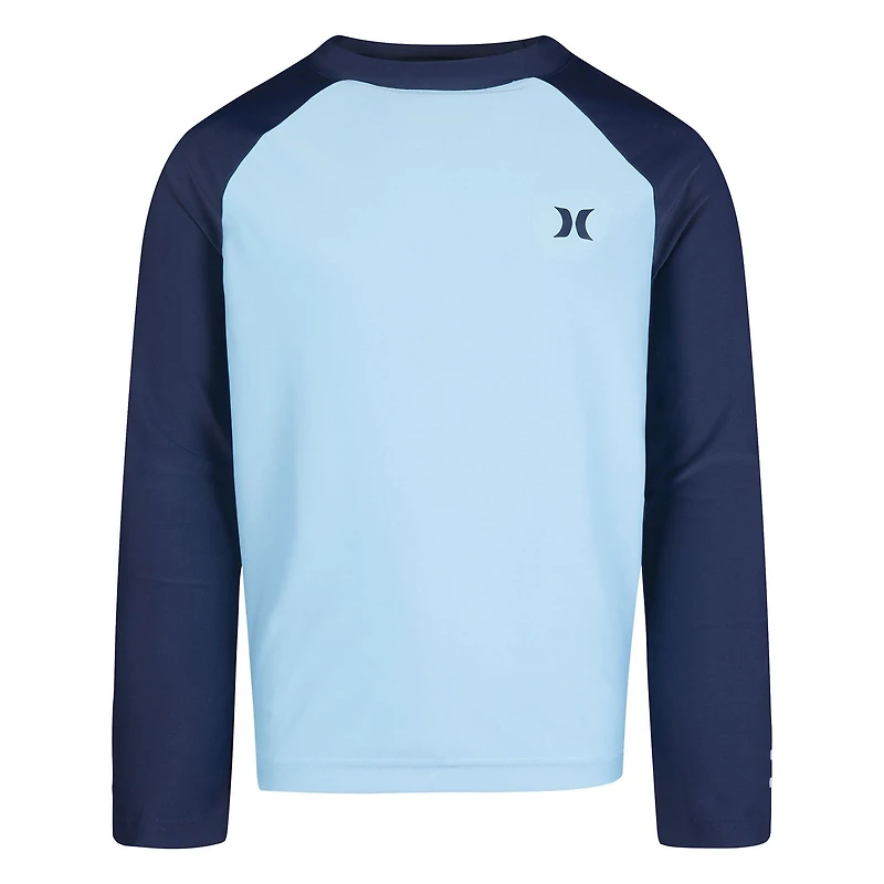 Junior Boys' [8-16] Logo Long Sleeve Rashguard