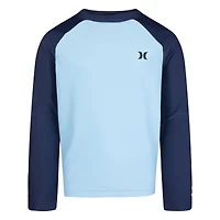Junior Boys' [8-16] Logo Long Sleeve Rashguard