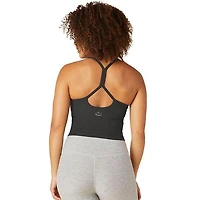 Women's Spacedye Slim Racerback Cropped Tank Top