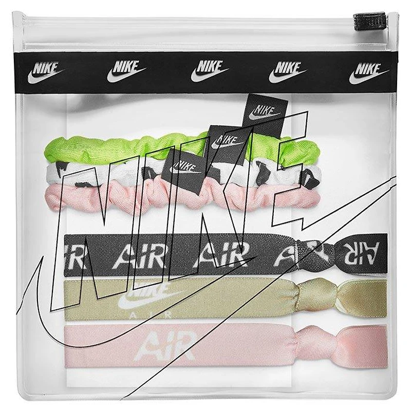 Women's Velvet + Elastic Hair Tie (6 Pack)