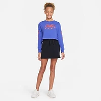 Junior Girls' [7-16] Sportswear Long Sleeve Cropped T-Shirt