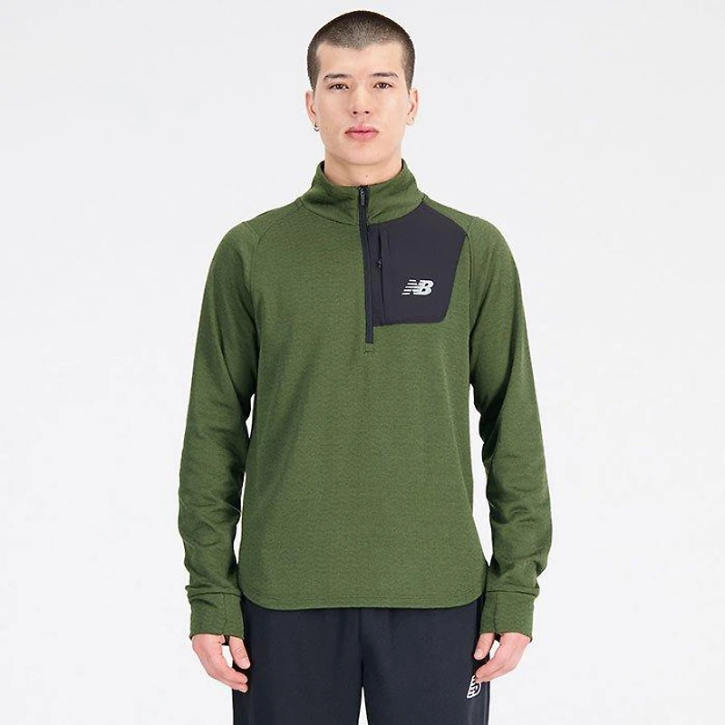 Men's NB Heat Grid Half-Zip Top