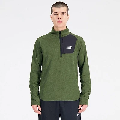 Men's NB Heat Grid Half-Zip Top