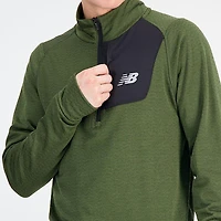 Men's NB Heat Grid Half-Zip Top