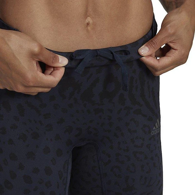Women's FastImpact Running Leopard 7/8 Tight