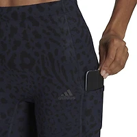 Women's FastImpact Running Leopard 7/8 Tight