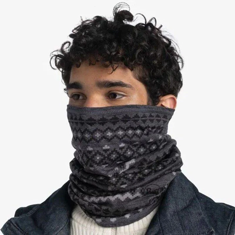 Faizen Grey Merino Lightweight Buff®