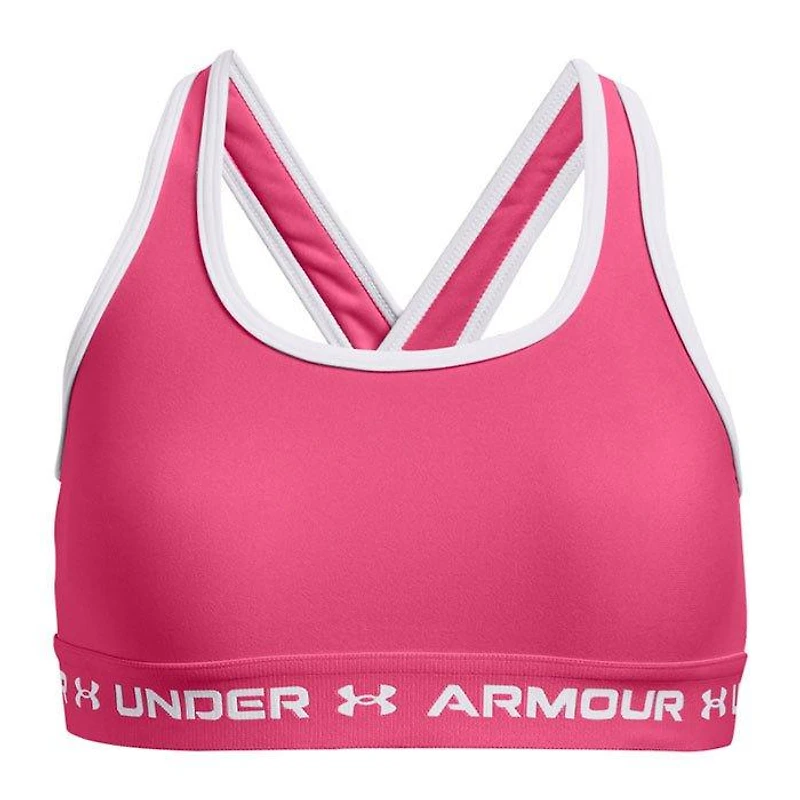 Junior Girls' [7-16] Crossback Sports Bra