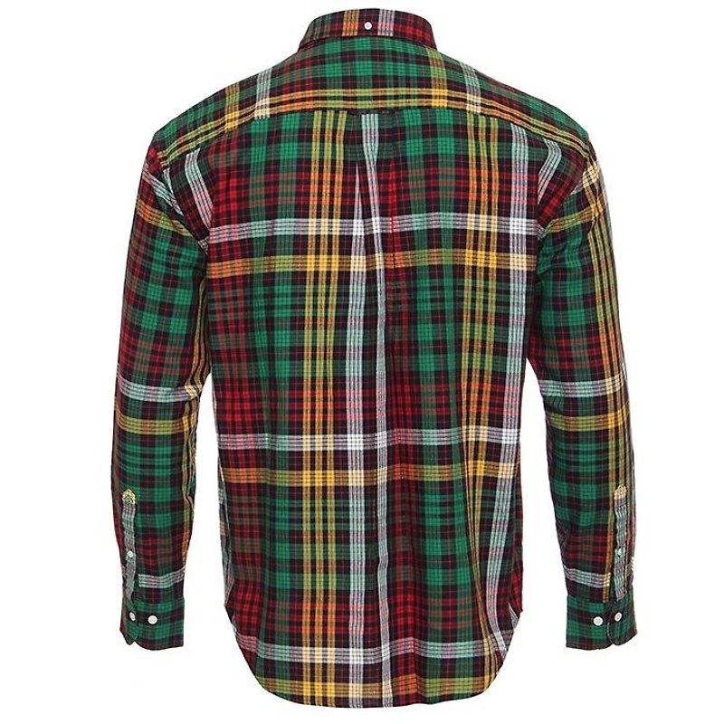 Men's Flannel Plaid Shirt