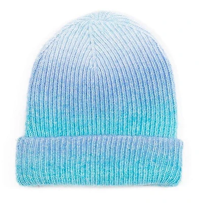 Women's Ombre Knit Cuff Beanie