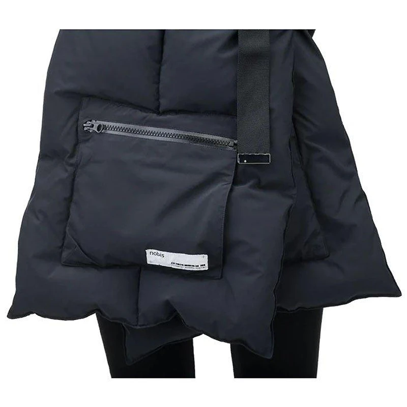 Unisex Chroma Oversized Puffer Scarf
