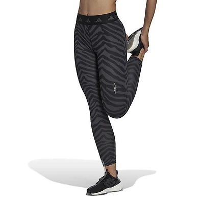 Women's Hyperglam Techfit High Waist 7/8 Zebra Tight