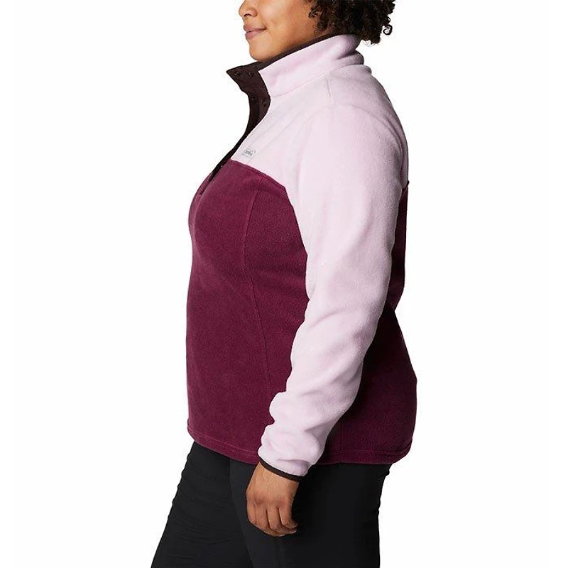 Women's Benton Springs™ Half-Snap Pullover Top (Plus Size)