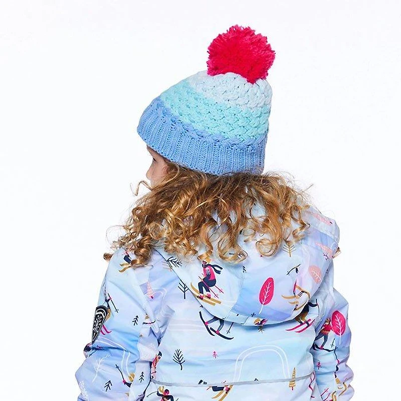 Kids' [2-8] Striped Knit Hat