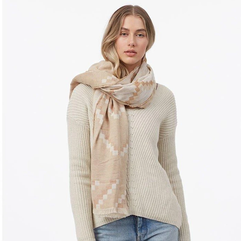 Women's Organic Cotton Sumatra Blanket Scarf