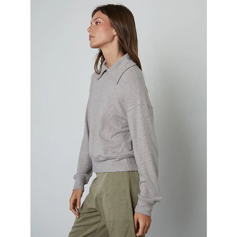 Women's Noah Cozy Lux Collared Top