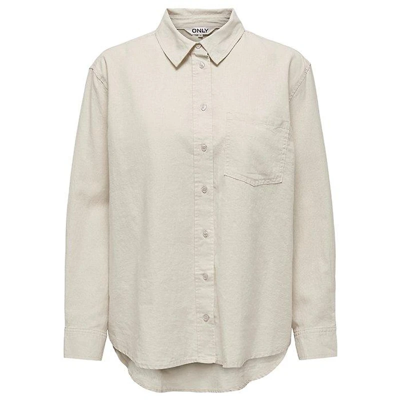 Women's Tokyo Linen-Blend Shirt