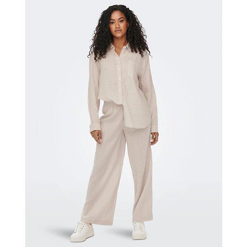 Women's Tokyo Linen-Blend Shirt