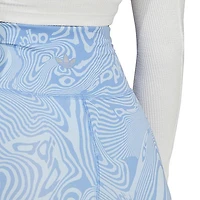 Women's Marble Print Bike Short