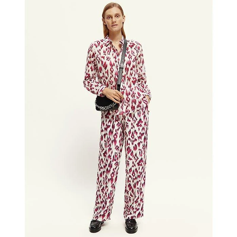 Women's Gia Wide Leg Printed Pant