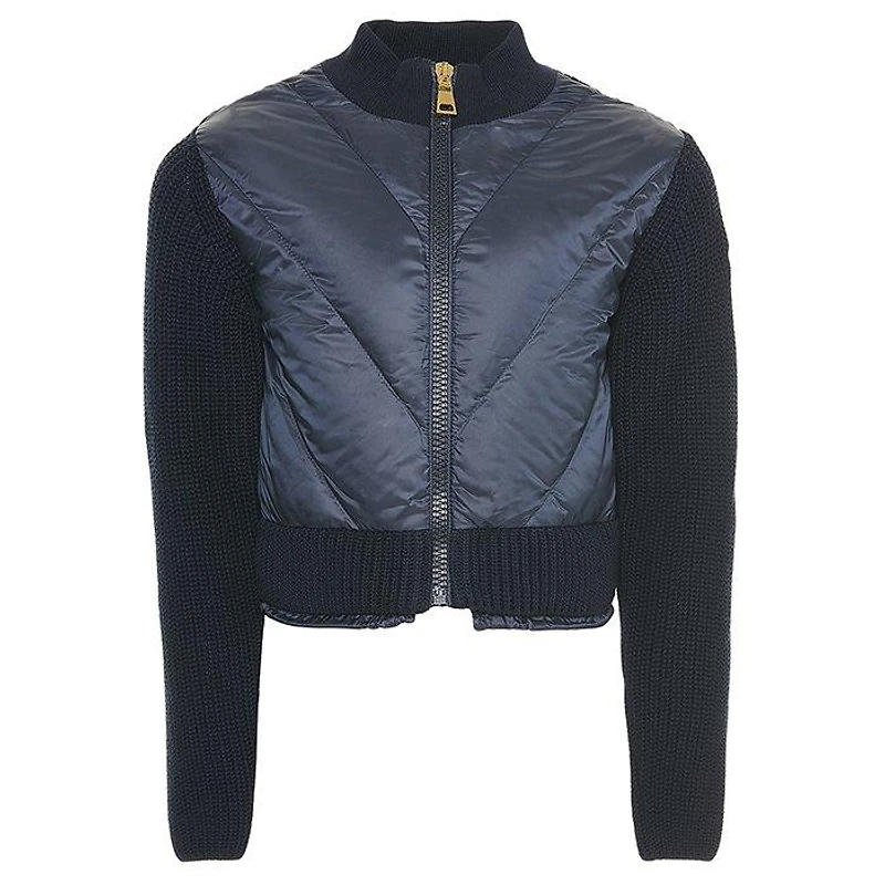 Juniors' [8-14] Padded Cotton Cardigan