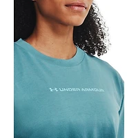 Women's Branded Dip-Dye Crop T-Shirt