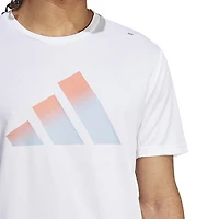 Men's Run Icons 3 Bar Logo T-Shirt