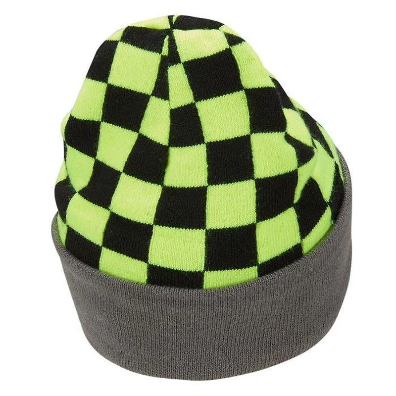 Juniors' [7-16] Peak Standard Smiley Reversible Beanie
