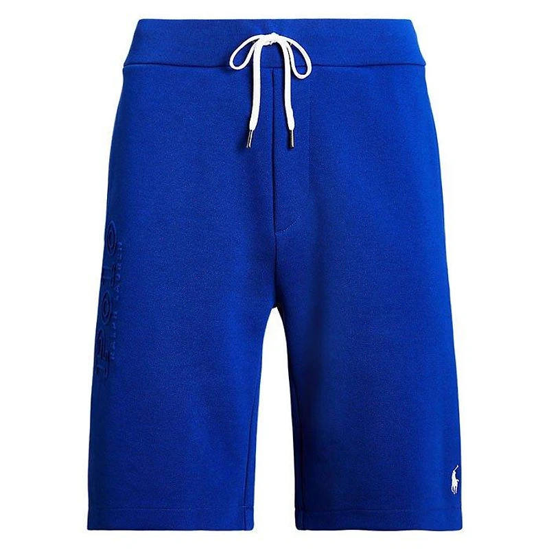 Men's 9.5" Logo Double-Knit Mesh Short