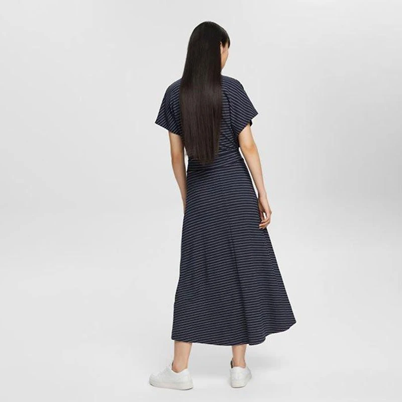 Women's Wrap-Effect Maxi Dress