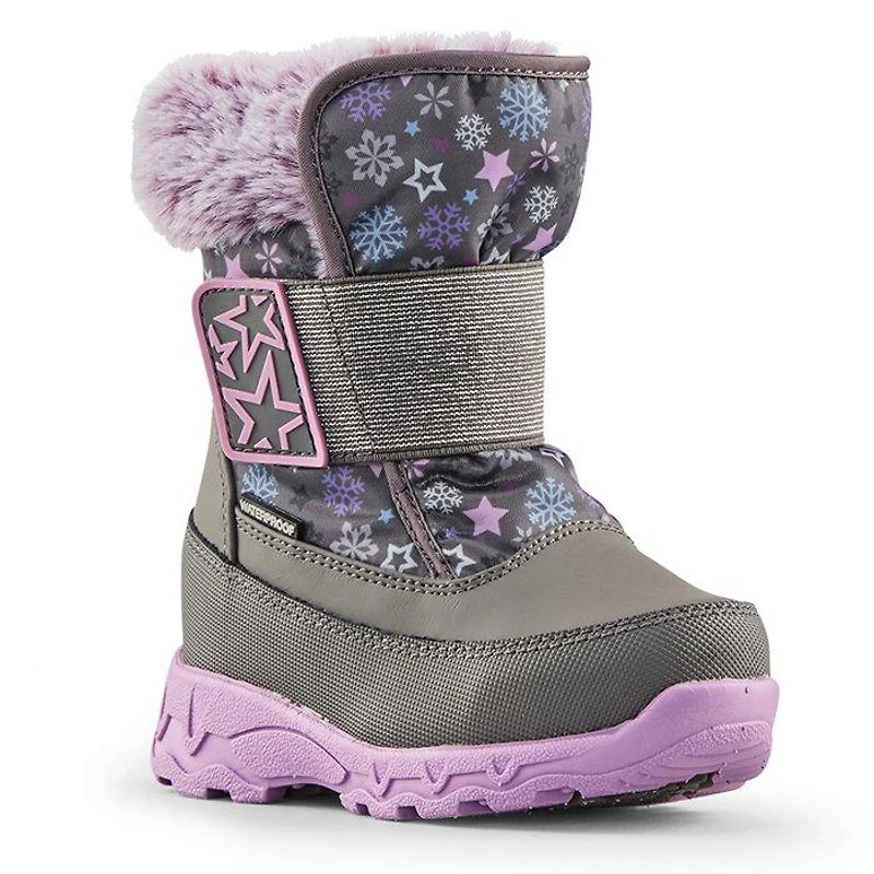 Kids' [6-13] Soar Nylon Waterproof Winter Boot