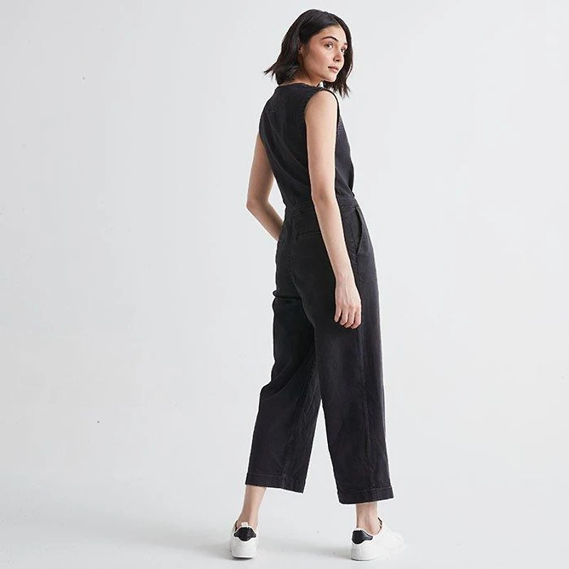 Women's Performance Denim Tailored Jumpsuit