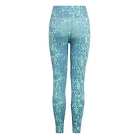 Junior Girls' [8-16] AEROREADY Animal Print Optime 7/8 High Rise Pocket Legging