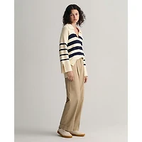 Women's Relaxed Fit Turn-Up Chino Pant