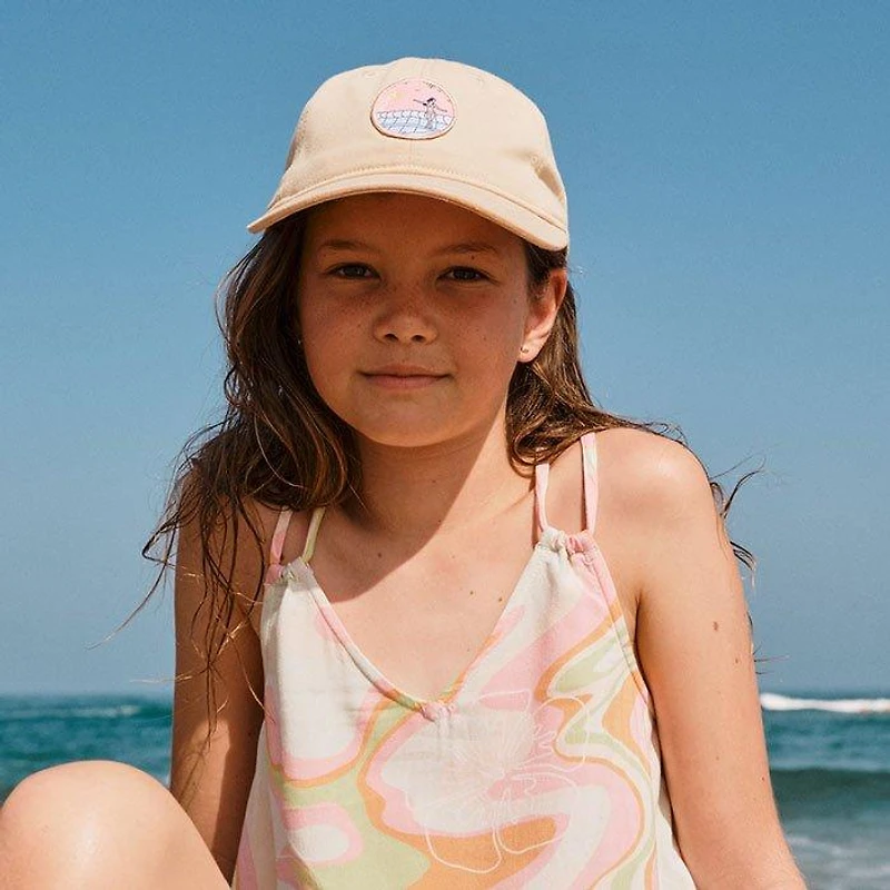 Junior Girls' [7-16] Fiji Flower Baseball Hat