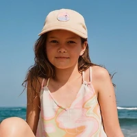 Junior Girls' [7-16] Fiji Flower Baseball Hat