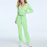 Women's OG Big Bling Velour Track Pant