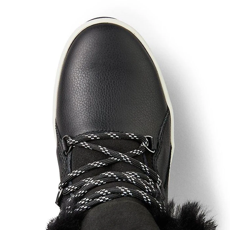 Women's V-Five Leather Shearling Waterproof Boot