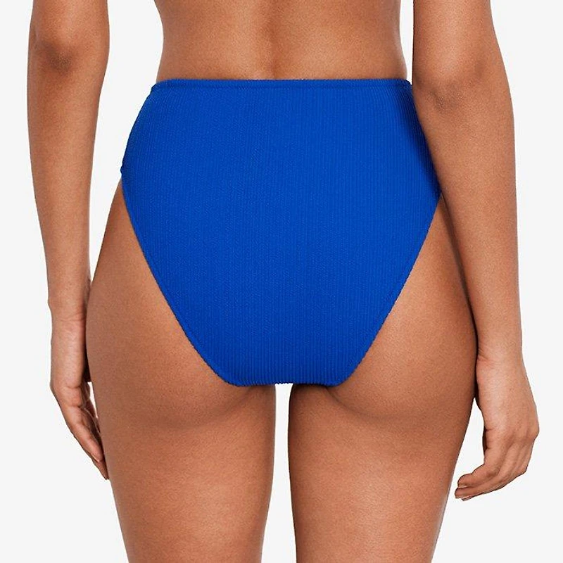 Women's Twisted-Rib Mid Bikini Bottom