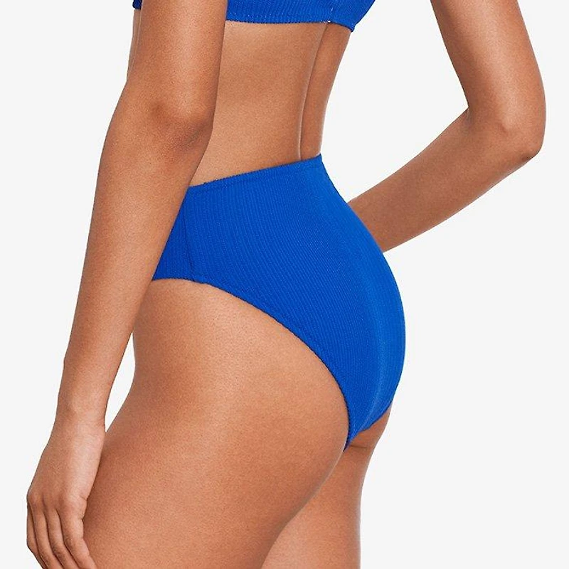 Women's Twisted-Rib Mid Bikini Bottom