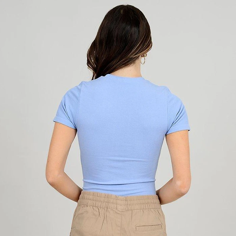 Women's Bamboo Ribbed T-Shirt