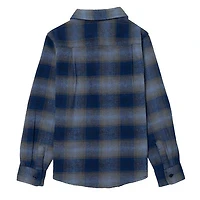 Junior Boys' [8-16] Long Sleeve Pocket Flannel Shirt